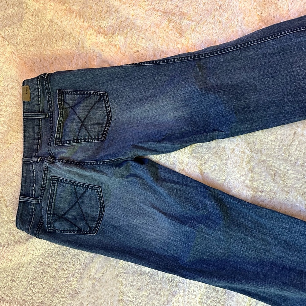 Ariat Women's Dark Blue trouser Boot Cut Jeans